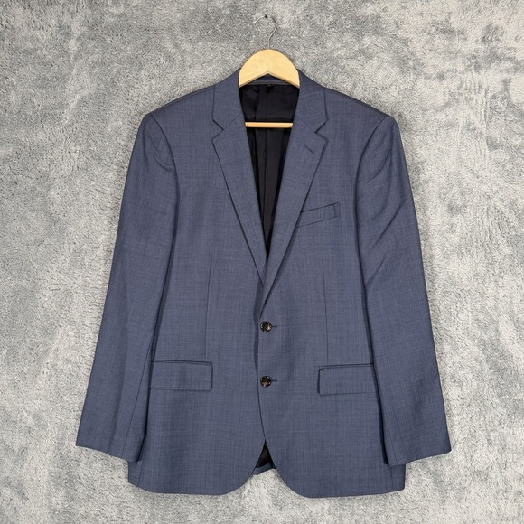 J Crew Ludlow Suit Slim Fit Blue Wool Tollegno 1900 - 42R Blazer - 34x33* Pants